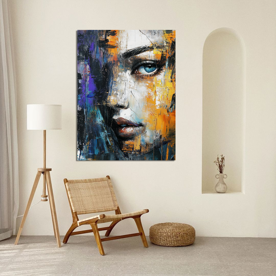 „ECHO OF EYES“ – Fragmentierte Schönheit - Poster