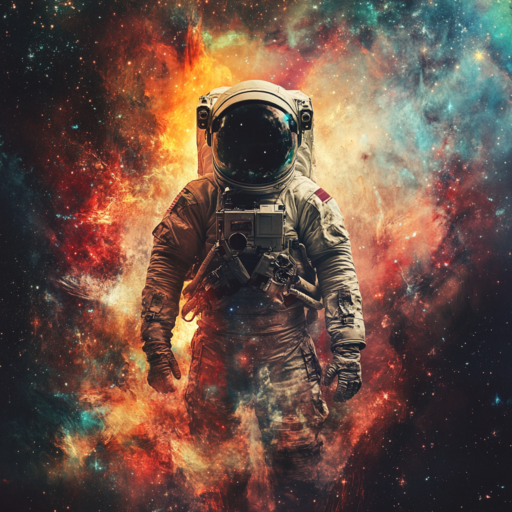 „COSMIC DRIFTER“ – Allein im All - Poster